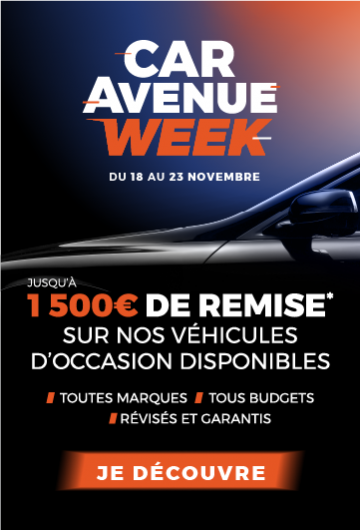 CAR Avenue WEEK item véhicules