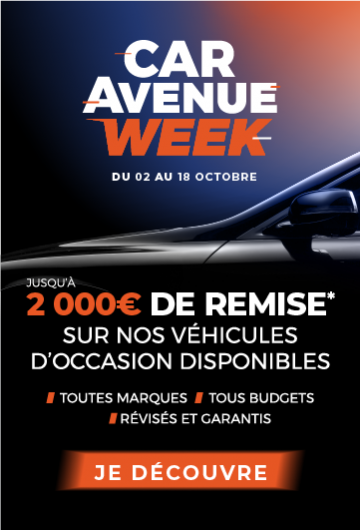 CAR Avenue WEEK item véhicules